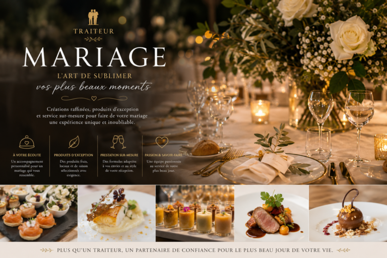 Traiteur mariage à Paris : conseils et budget